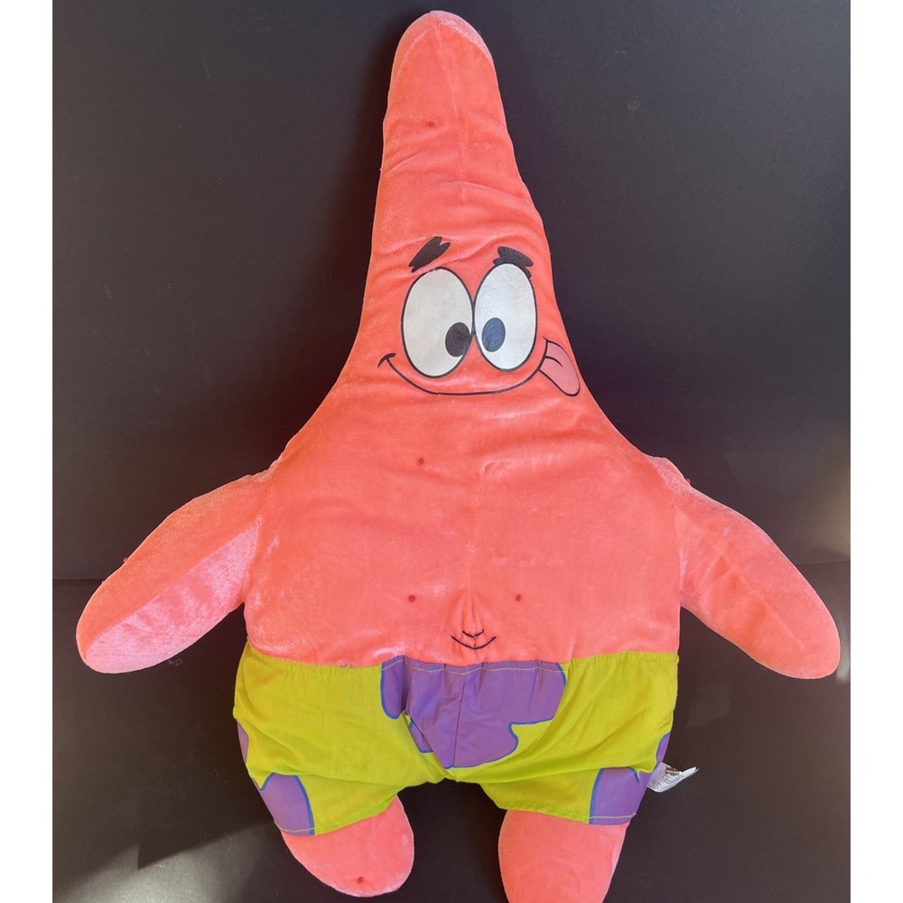 VTG 2003 SpongeBob SquarePants PATRICK Star Large Plush Nickelodeon 25" Nanco